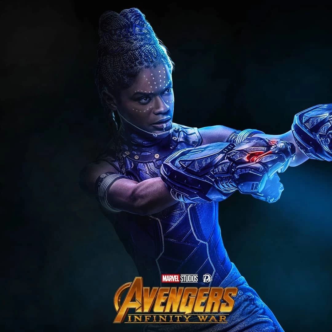 26张超酷炫的《复联3》个人角色海报 高清大图