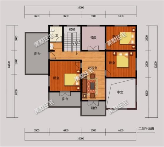 带堂屋、车库的三层别墅，看了外观和布局，大家都说很实用