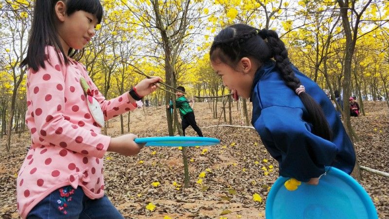 姗儿宝贝008 春天的颜色——云梯山公园踏春