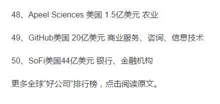 全球最具颠覆性的50家私营企业，中国有2家，你绝对猜不到！