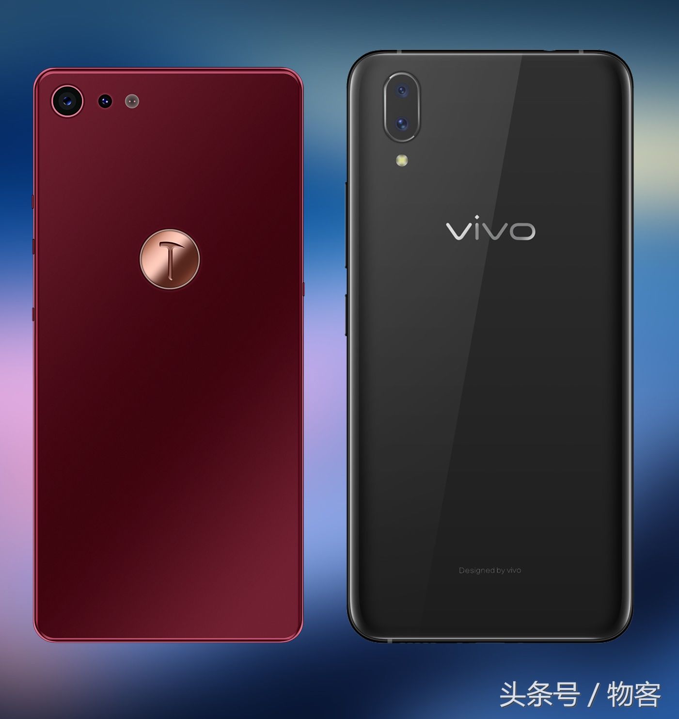概念版坚果Pro3,对比vivo X21