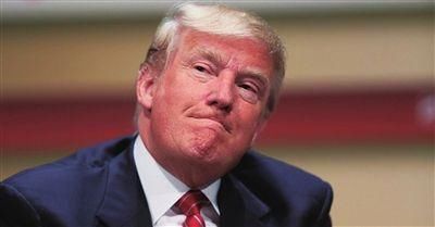 美国总统特朗普又\＂悲剧\＂了