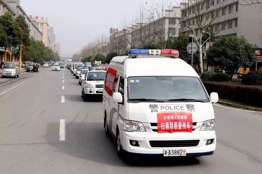 扫黑除恶强根基,党员先行做表率 --大瑶镇各基