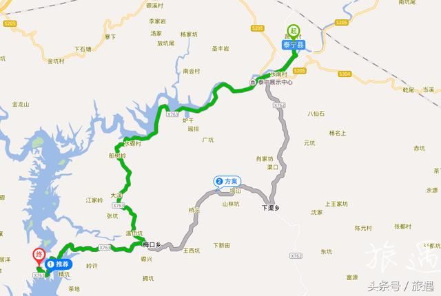 从高处俯瞰福建泰宁十里平湖：感受猫儿山公园的奇特之景