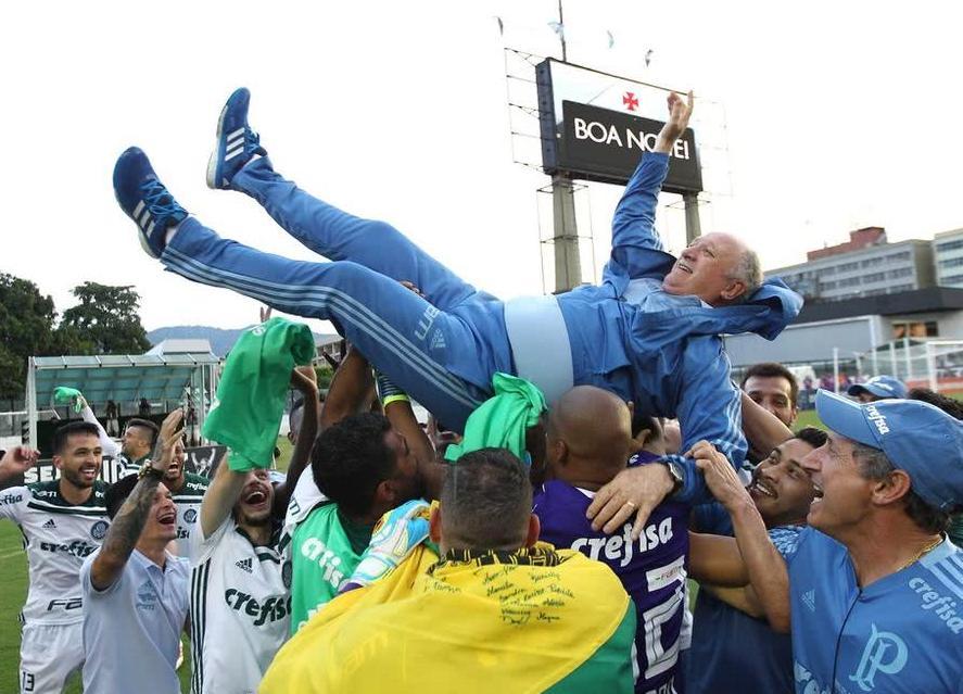 帕尔梅拉斯巴甲夺冠,斯科拉里率队夺第十冠