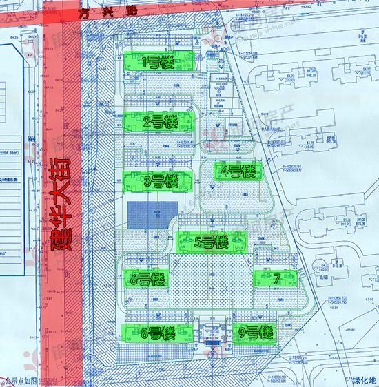 京海铭筑东区发规划公示 将建9栋住宅