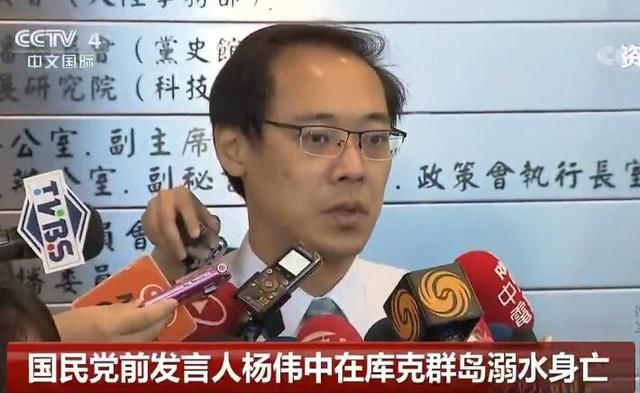 国民党前发言人杨伟中溺亡 两年前被开除后转
