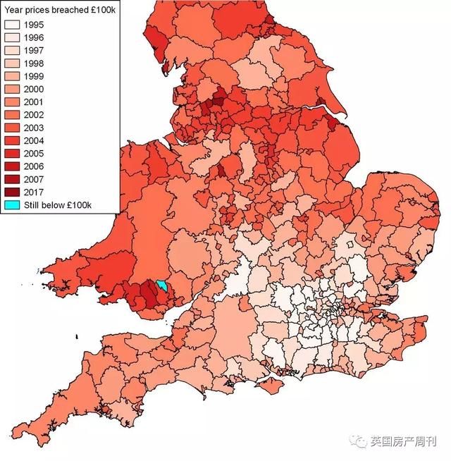 找遍英格兰威尔士,房价低于10万镑的只剩一个区域