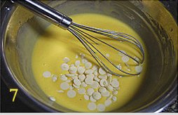 白巧克力豆原味戚风