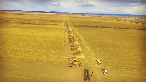 中俄东线天然气管道北段工程进度过半