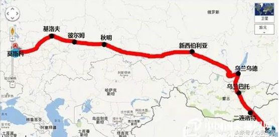 中国铁路里程最长列车:总历时6天5夜，全程7692公里