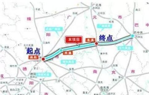 四川再建高速公路，覆盖川北5地1400万人，双向四车道，有你家吗?