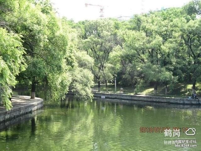 游佳木斯杏林湖公园