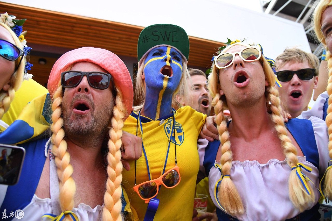 2018世界杯,德国和瑞典比赛现场图片集锦