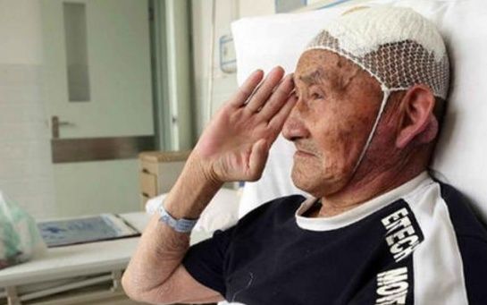 91岁抗战老兵 曾参加雪峰山会战 家里唯一的电