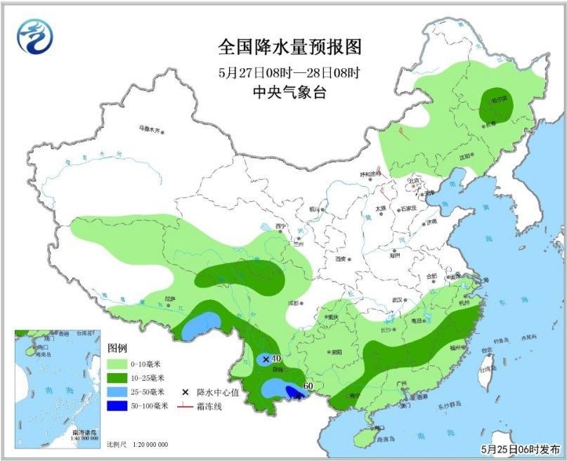 长江中下游等地将有强降水 较强冷空气将影响北方_健康