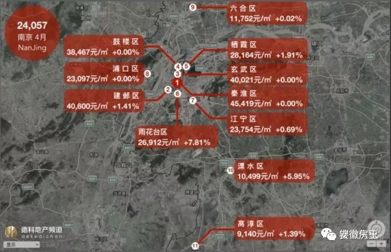 揭秘!合肥均价究竟多少?全国18座热门城市房价地图5月新鲜出炉，