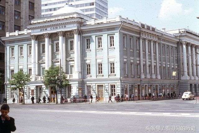 老照片:1969年的莫斯科 和我们以前想象中的完全不一样