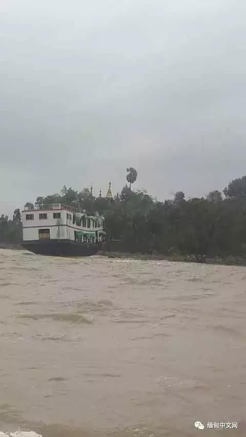 大风大雨太猛烈了！雨后的缅甸很受伤！