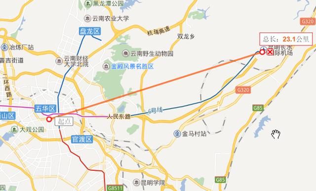 全国主要城市市中心到机场距离排行榜