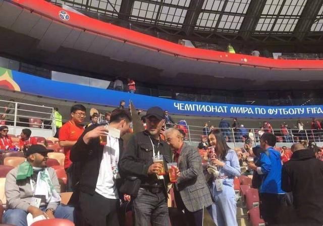 世界杯开幕式活捉球迷陈奕迅、吴秀波!