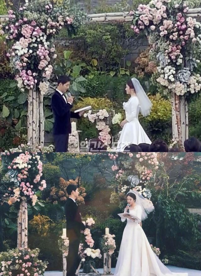 宋仲基宋慧乔婚礼誓词曝光:为隐瞒恋情守护真