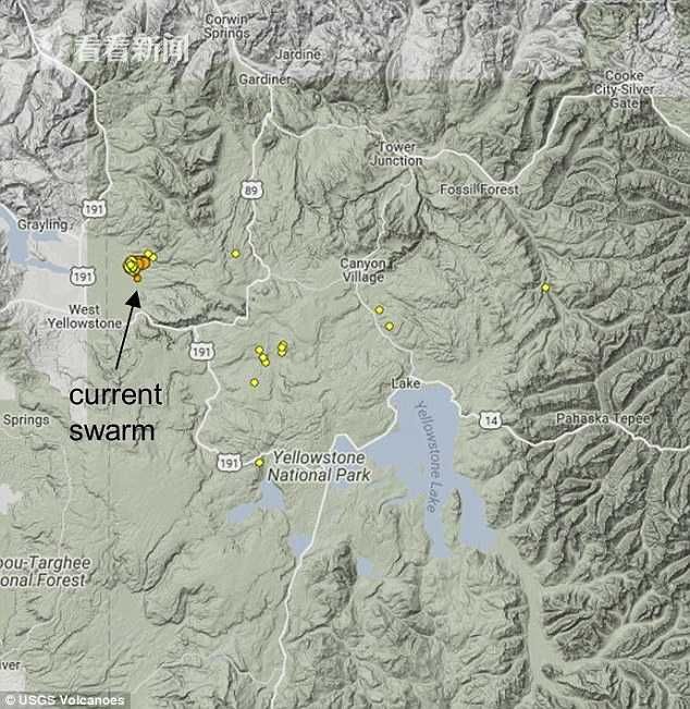 末日预言将成真？黄石超级火山10天地震200多次