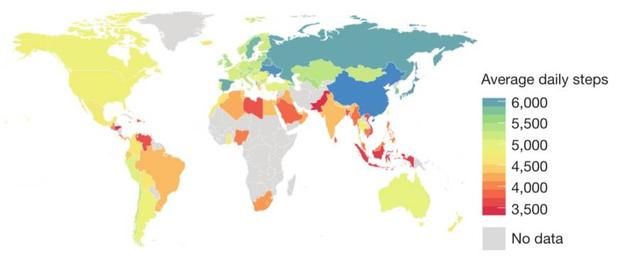 科学家公布国家懒惰程度排行榜，中国人民排名倒数第二