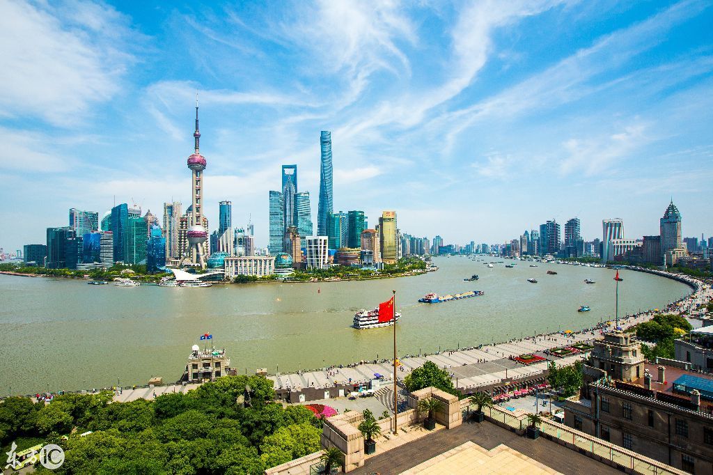 上海城市风光,外滩地标建筑