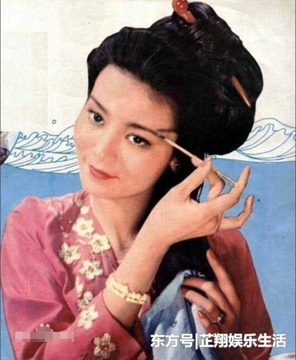 出道41年的潘虹令人敬畏,年轻时候的她美貌如花,也是一代佳人