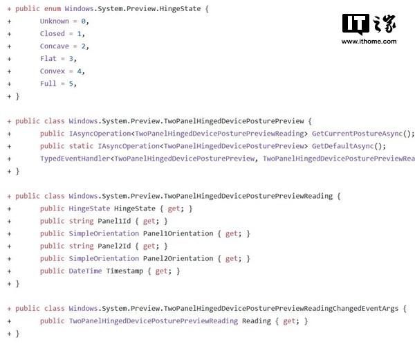 win10新铰链api surface phone 360旋转稳