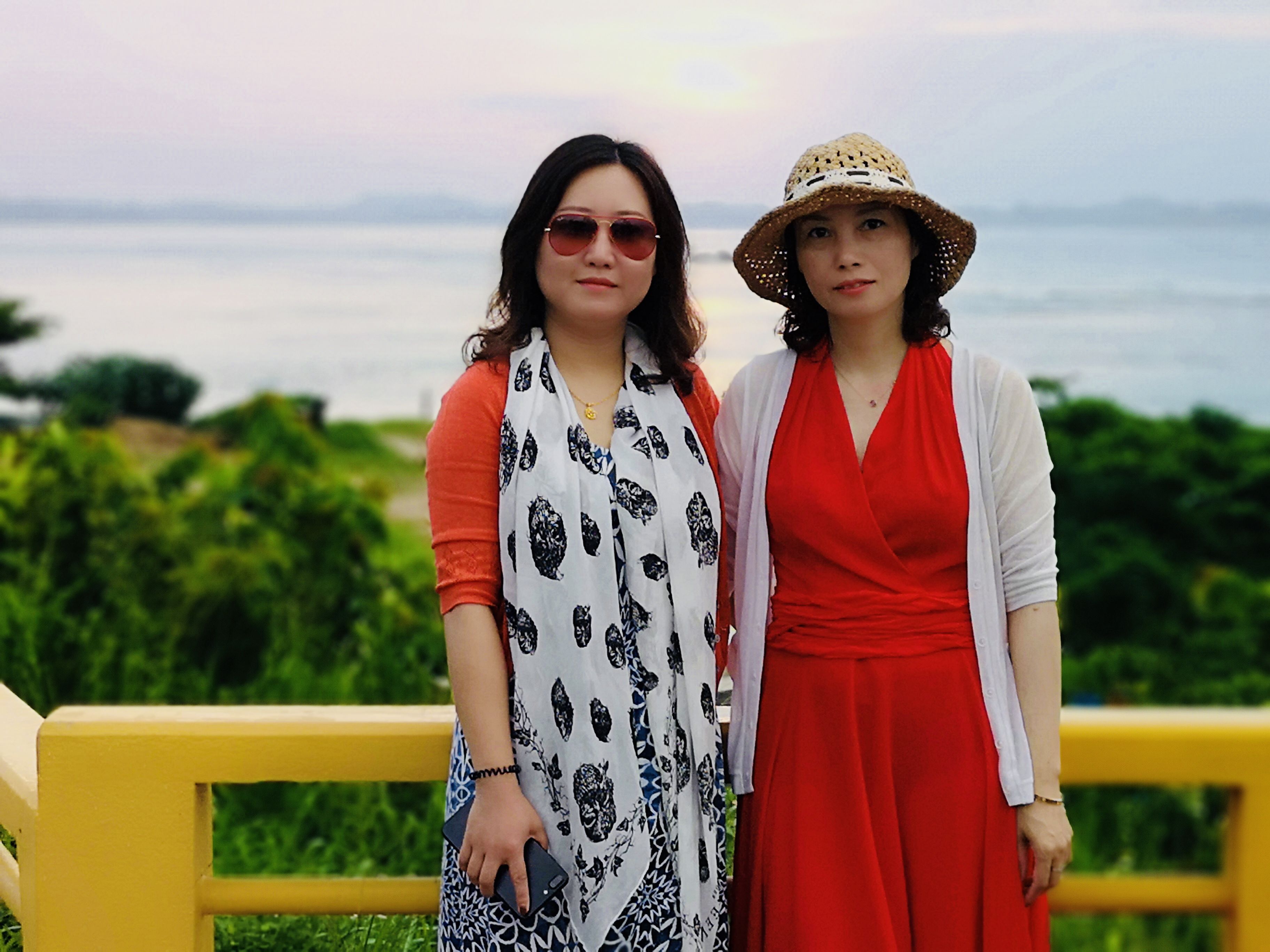 知性文艺范熟女入住斯里兰卡滨海酒店拍摄的旅