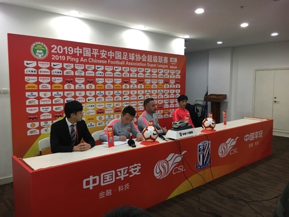 申城德比今晚打响 申花新援钱杰给将无法登场