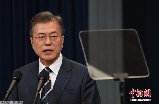 民调：韩国总统文在寅支持率时隔5周再次升至75%