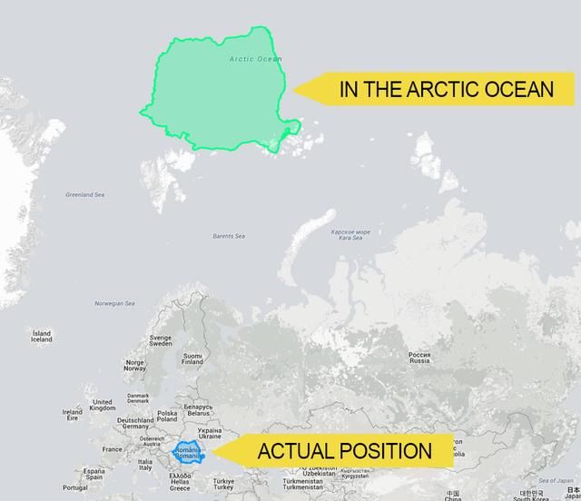 别被世界地图欺骗了你的眼睛，把中国移到俄罗斯看上去也会大很多