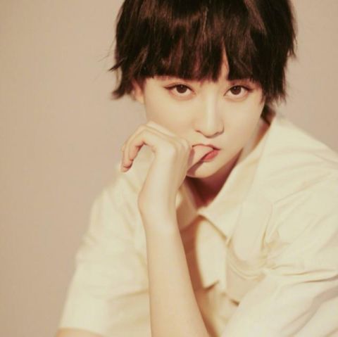 乔欣和angelababy同剪短发!网友:一个大妈一个