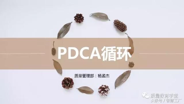 方法|提升产品、工作和管理质量--PDCA循环