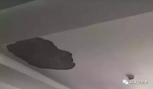万科城业主家的棚,总往下掉……