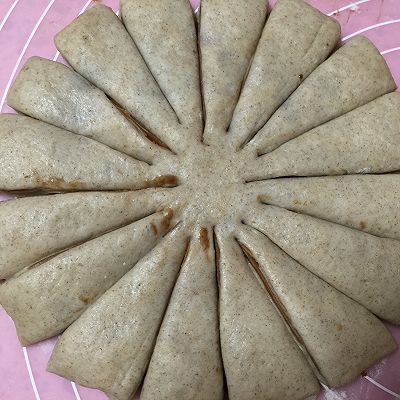 全麦豆沙星形面包
