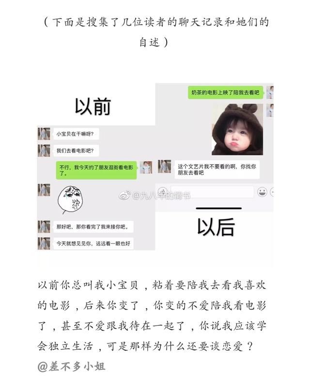 恋爱“第1天”到“第100天”聊天记录截图，愿所有女生都嫁给爱情