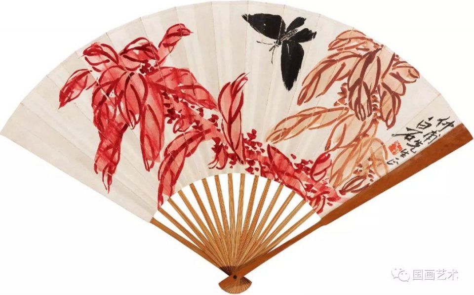 霜叶如花--齐白石雁来红作品北京名士画院 霜叶如花--齐白石雁来红作品北京名士画院