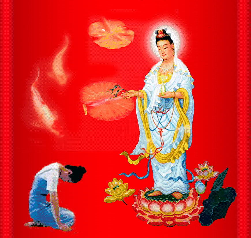 六月十九日观世音菩萨成道日,观音赐福啦,请你一定要打开接福!