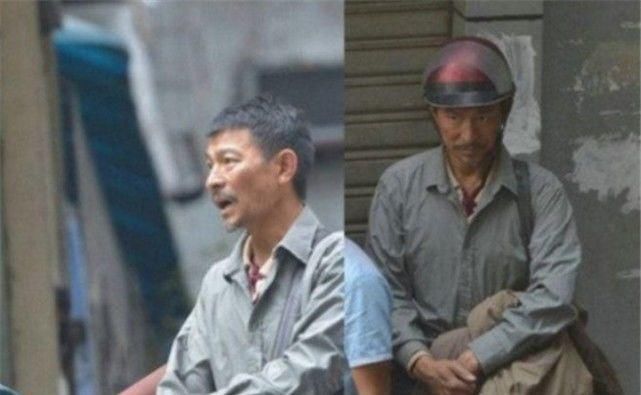 出演农民工的四位男星,刘德华神似,最后一位根本不用演