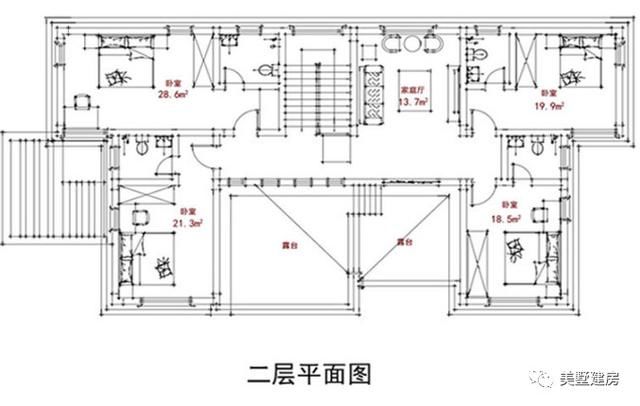 农村居民最喜欢的五款二层小别墅，30万就能建好，你选哪一款？