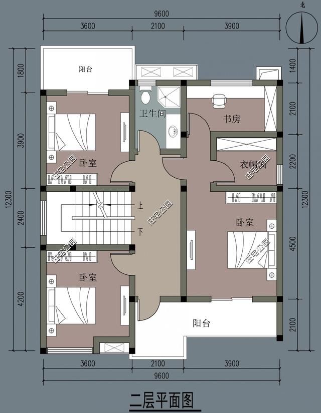 新农村10米面宽建房子，入户车库要不要？两套方案含平面图