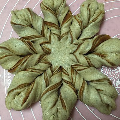 全麦豆沙星形面包