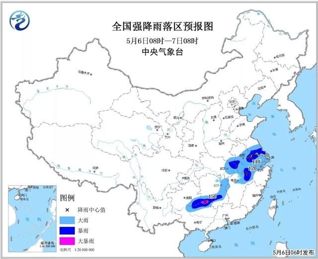 凶暴！今年首场特大暴雨杀到，江南华南等地现雷电，水产人注意了