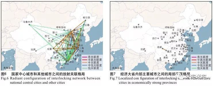 从关联度看中国城市的圈层关系!