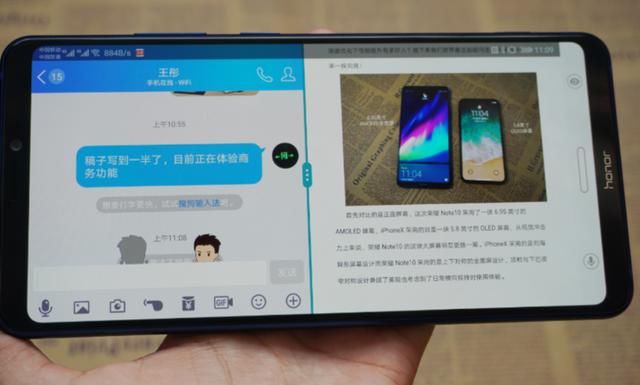 巨屏旗舰荣耀Note10对比iPhone X:这几点赢得