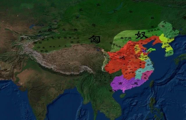 地图看历史,中国历朝简介,一目了然4、进击的